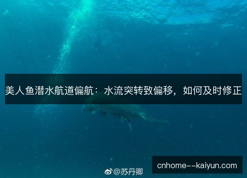 美人鱼潜水航道偏航：水流突转致偏移，如何及时修正